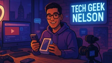 tech geek nelson created by nelson torres