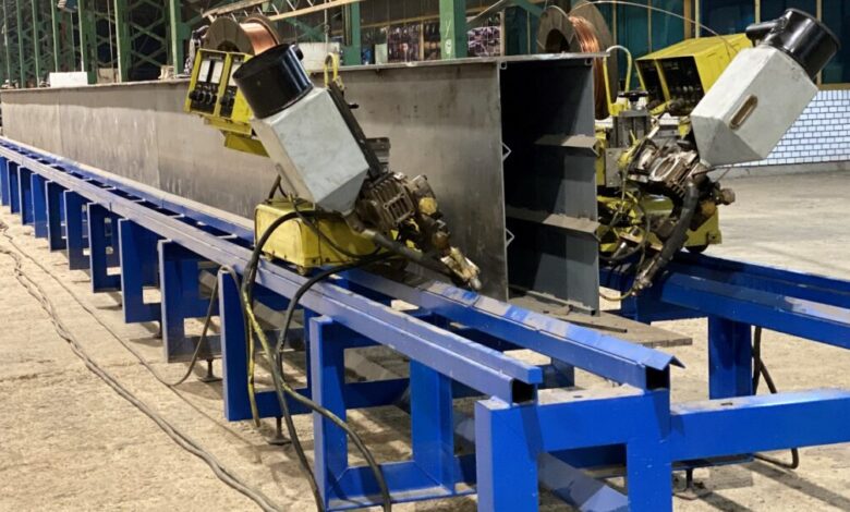 H Beam Welding Machine