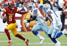 dallas cowboys vs 49ers match player stats