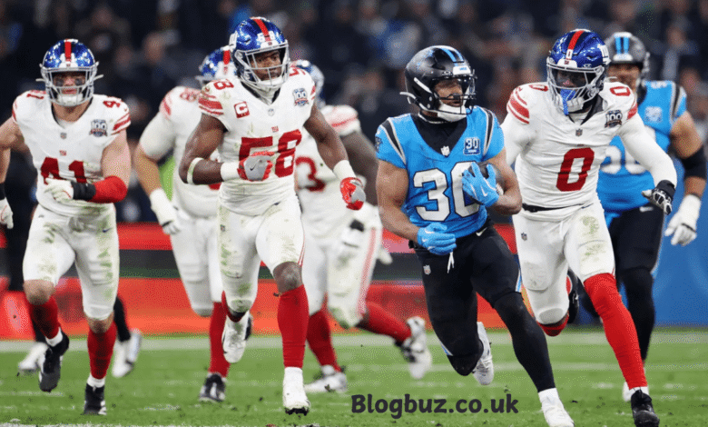 new york giants vs carolina panthers match player stats