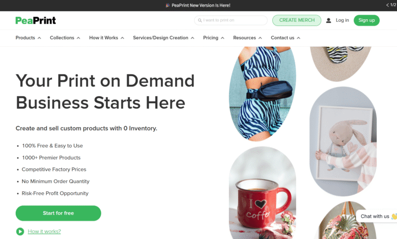 PeaPrint Review - Cheapest Print on Demand Services