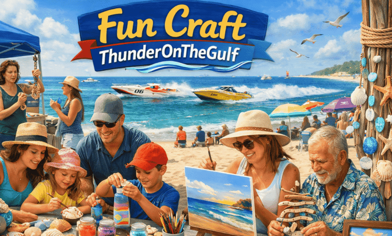 Beach scene with crafts and boats.