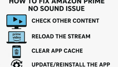 How to Fix Amazon Prime No Sound Issue?