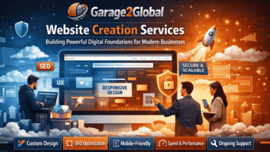 website creation services by garage2global