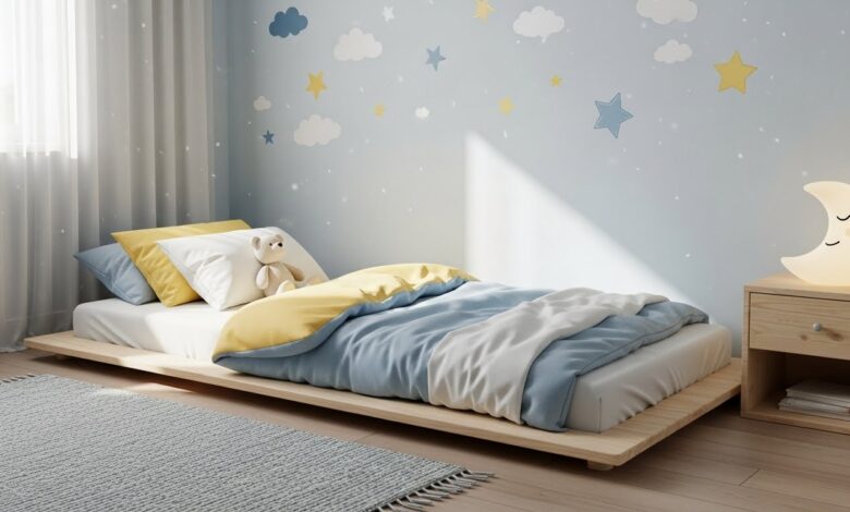 Low Floor Bed for Kids: A Simple and Safe Choice for Peaceful Sleep