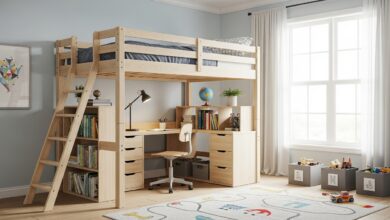 Practical Loft Beds for Kids’ Bedrooms That Make Life Simpler