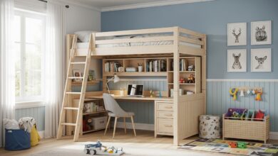 Practical Loft Beds for Kids’ Rooms That Make Everyday Life Easier