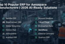 Top 10 Popular ERP for Aerospace Manufacturer | 2026 AI-Ready Solutions