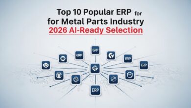Top 10 Popular ERP for Metal Parts Industry | 2026 AI-Ready Selection