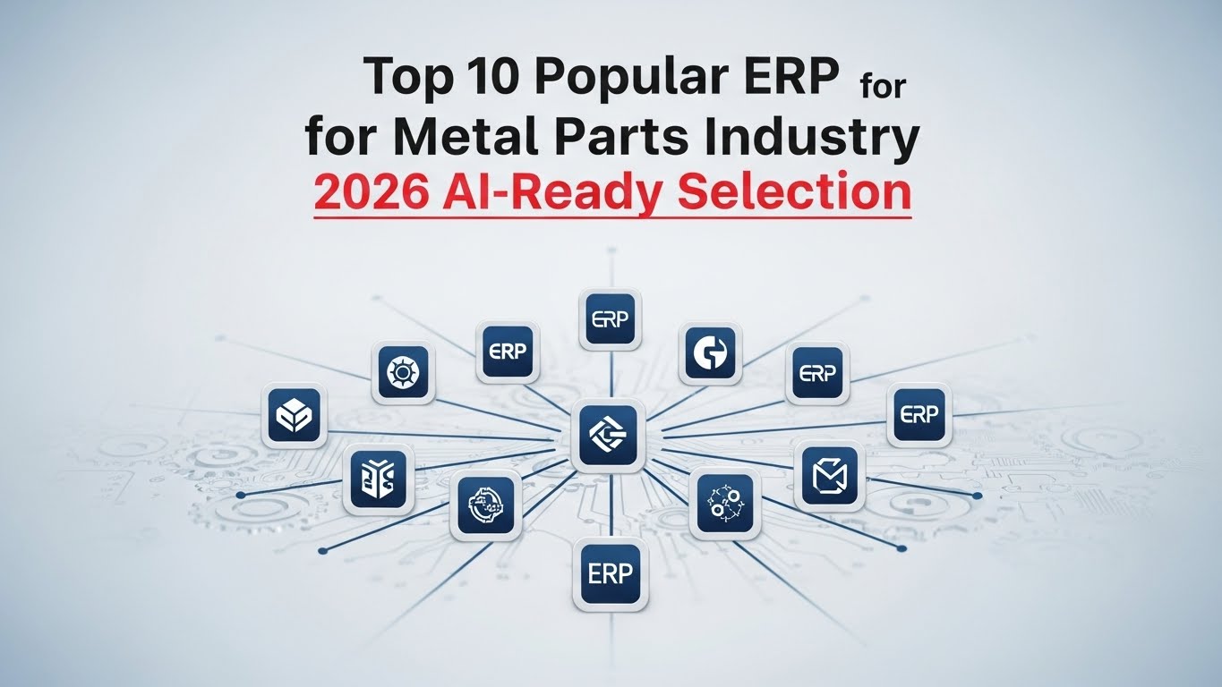 Top 10 Popular ERP for Metal Parts Industry | 2026 AI-Ready Selection