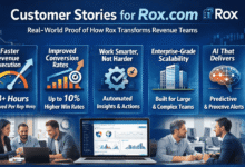 give me customer stories for rox.com