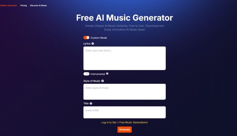 AI Song Generator