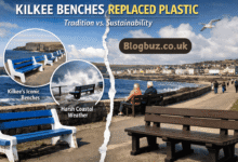 kilkee benches replaced plastic