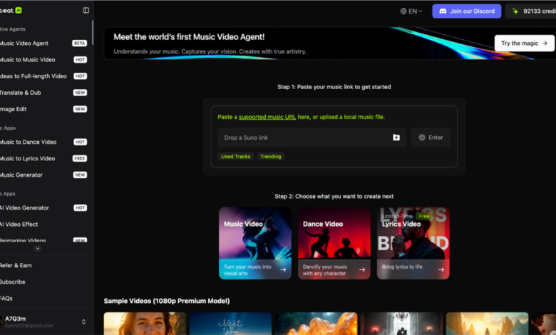 AI Music Video Generator