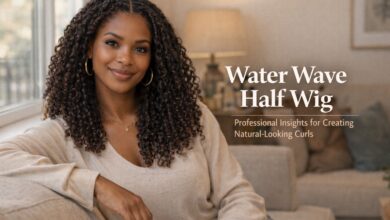 Water Wave Half Wig