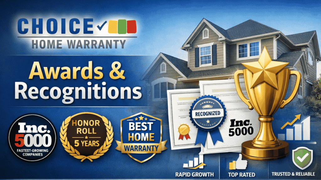 choice home warranty awards