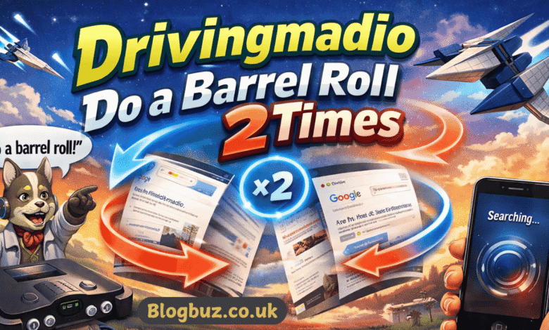 drivingmadio do a barrel roll 2 times