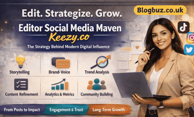 editor social media maven keezy.co