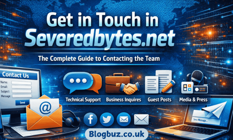 get in touch in severedbytes.net