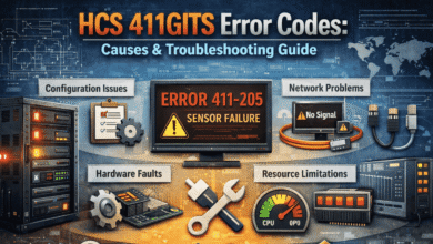 hcs 411gits error codes