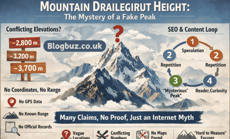 mountain drailegirut height