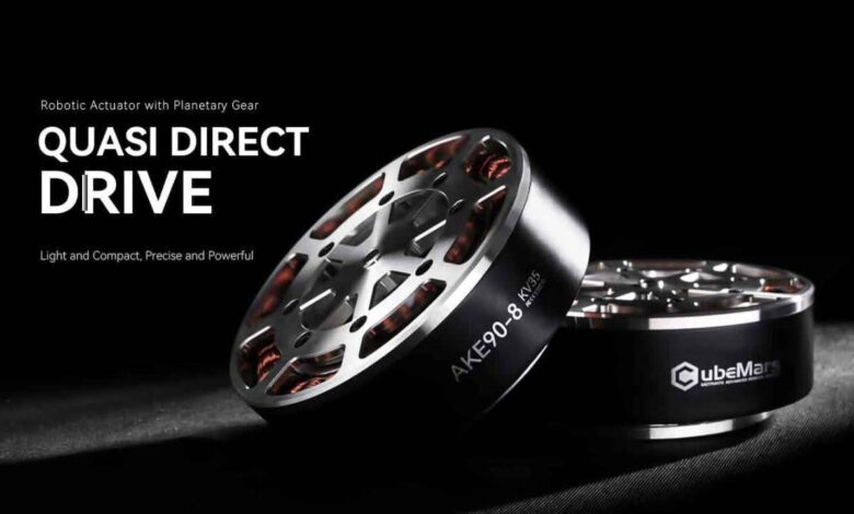 CubeMars Quasi Direct Drive Motors