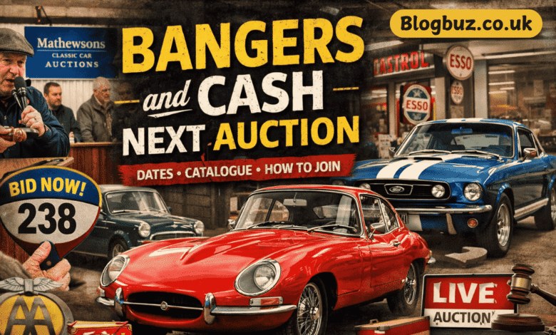 bangers and cash next auction