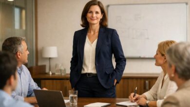 Good Employee Into Someone a Room Listens To