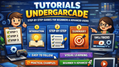 tutorials undergarcade
