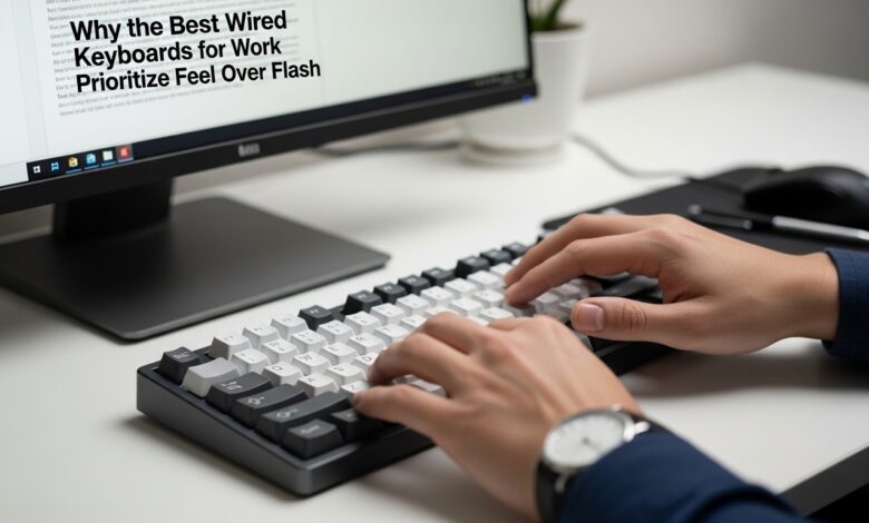 Why the Best Wired Keyboards for Work Prioritize Feel Over Flash