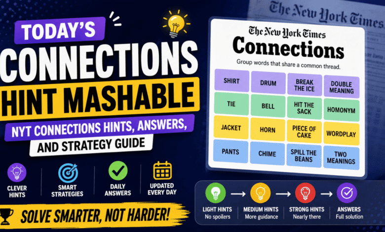 connections hint mashable