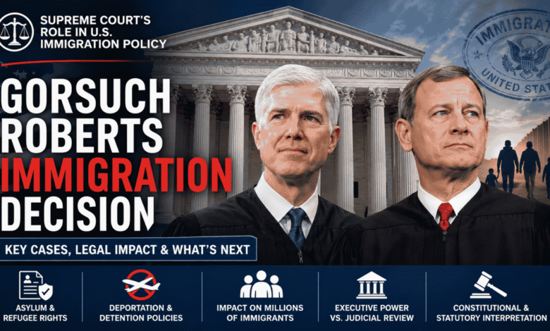 gorsuch roberts immigration decision