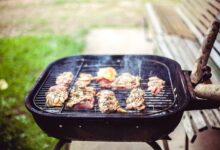 Barbecuing in Small Gardens