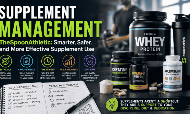 supplement management thespoonathletic