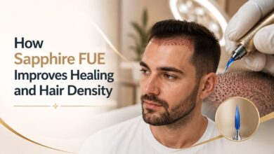 How Sapphire FUE Improves Healing and Hair Density