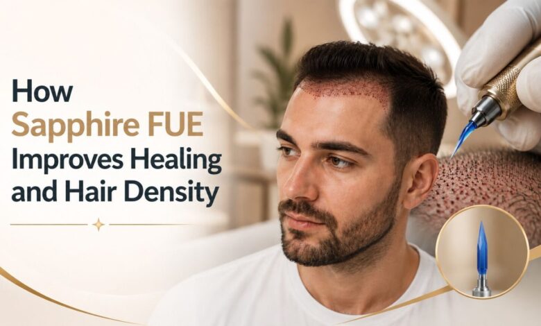 How Sapphire FUE Improves Healing and Hair Density