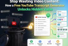 Stop Wasting Video Content How a Free YouTube Transcript Generator Unlocks Hidden Value