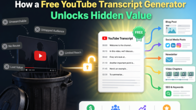 Stop Wasting Video Content How a Free YouTube Transcript Generator Unlocks Hidden Value