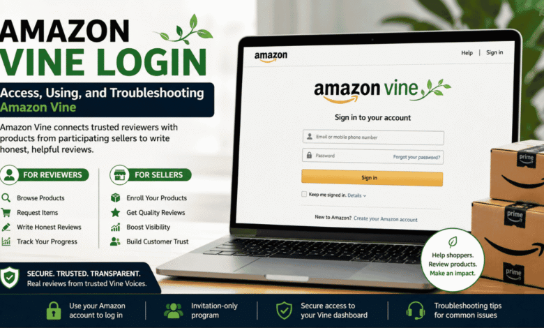 amazon vine login