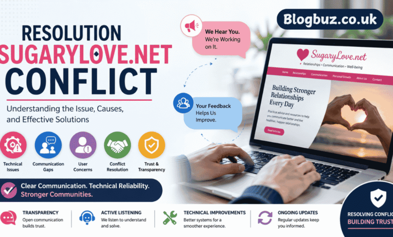 resolution sugarylove.net conflict