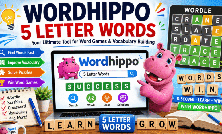 wordhippo 5 letter words