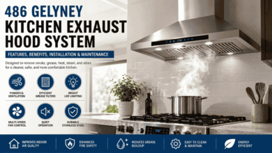 486 gelyney kitchen exhaust hood system