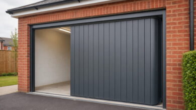 How to Plan a Side-Sliding Garage Door Around an Awkward Space