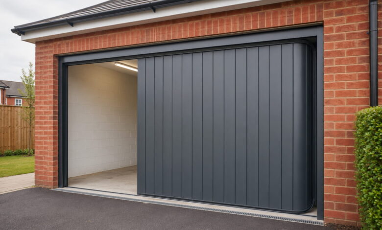 How to Plan a Side-Sliding Garage Door Around an Awkward Space