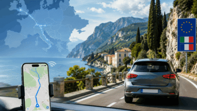 Mobile internet for road trips across Europe