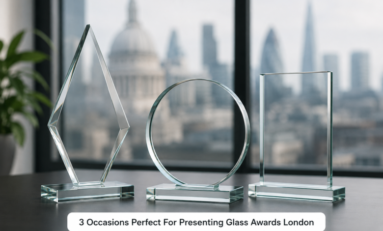 3 Occasions Perfect For Presenting Glass Awards London