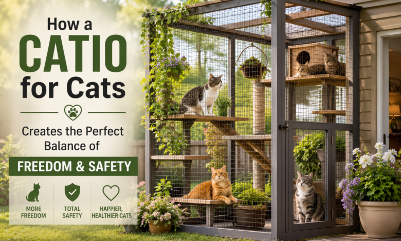 How a Catio for Cats Creates the Perfect Balance of Freedom and Safety