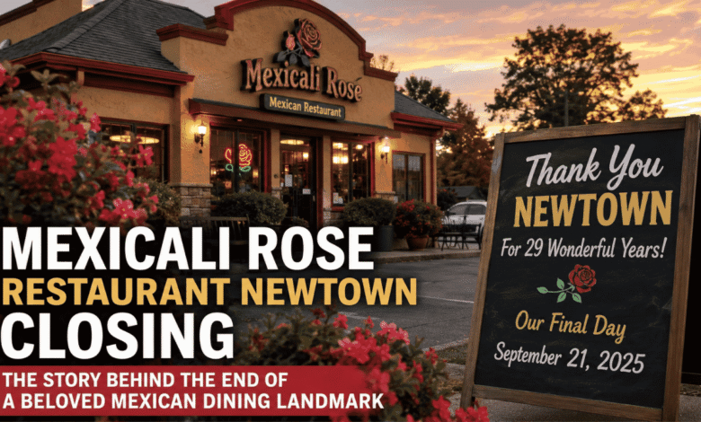 mexicali rose restaurant newtown closing