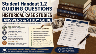 student handout 1.2 guiding questions for historical case studies answers