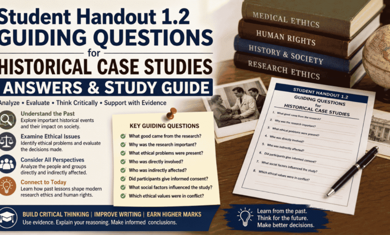 student handout 1.2 guiding questions for historical case studies answers